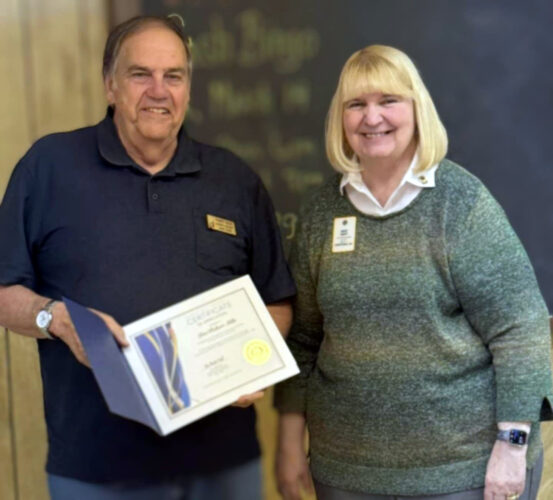 SV Lions Club member awarded  International President’s Certificate  of Appreciation